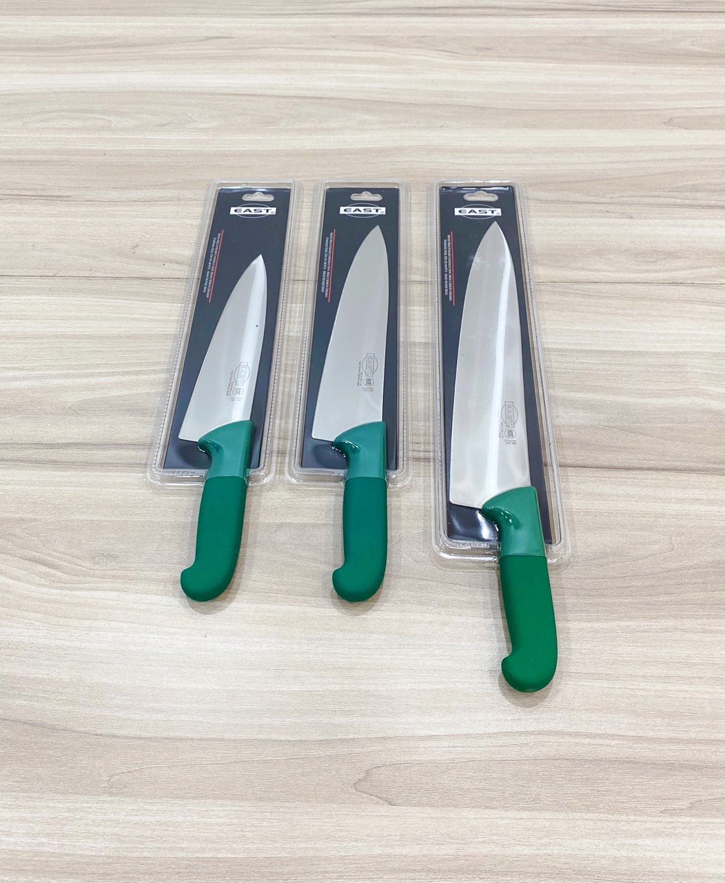 Dao bếp cán nhựa xanh lá 12" 190535_GR